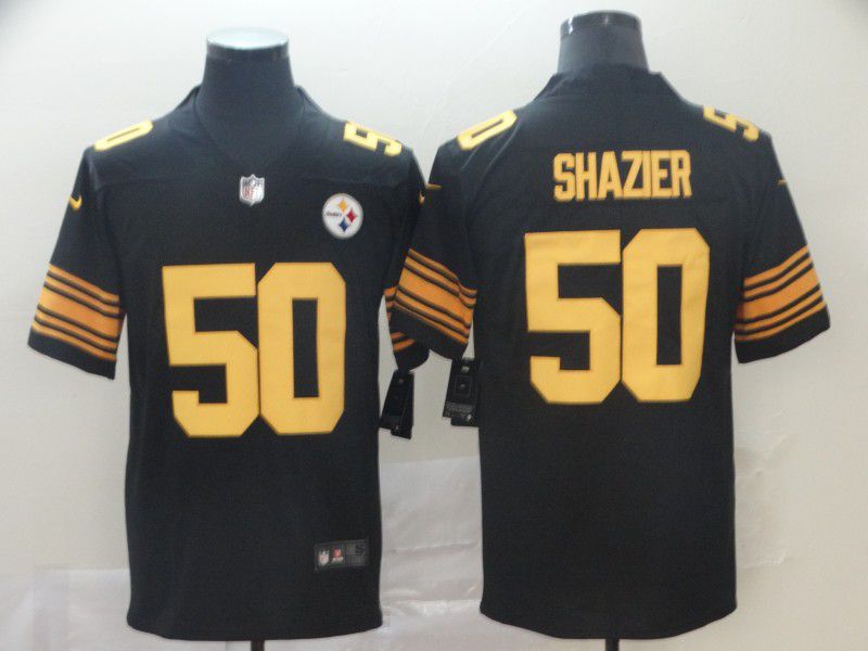 Men Pittsburgh Steelers #50 Shazier Black Nike Vapor Untouchable Limited Playey NFL Jerseys->houston texans->NFL Jersey